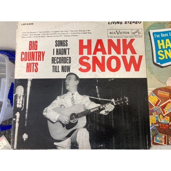 Lot of 6 Vintage Hank Snow Vinyl LP Records - Classic Country Album Bundle - Picture 2 of 14